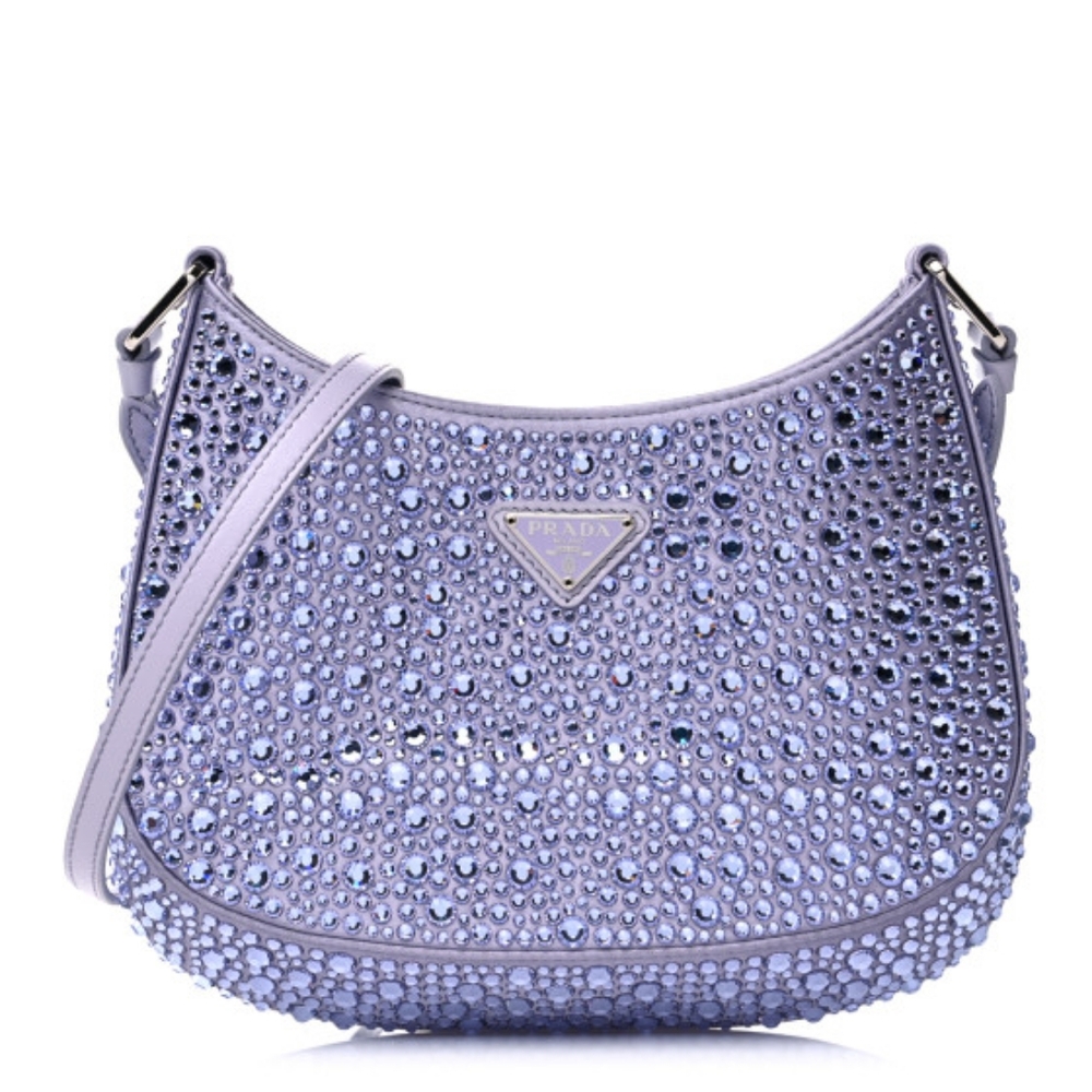 PRADA Satin Cleo Handbag
